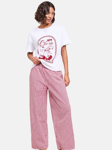 Friends Like These Pižama | bela barva: sprednja stran