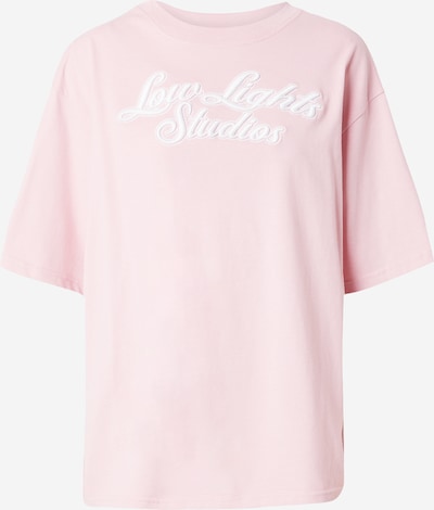 Low Lights Studios Tričko 'SHUTTER' - ružová / biela, Produkt