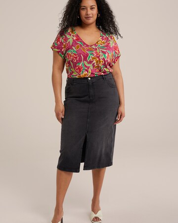 WE Fashion T-shirt i rosa