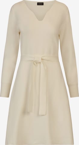 APART Knitted dress in White: front