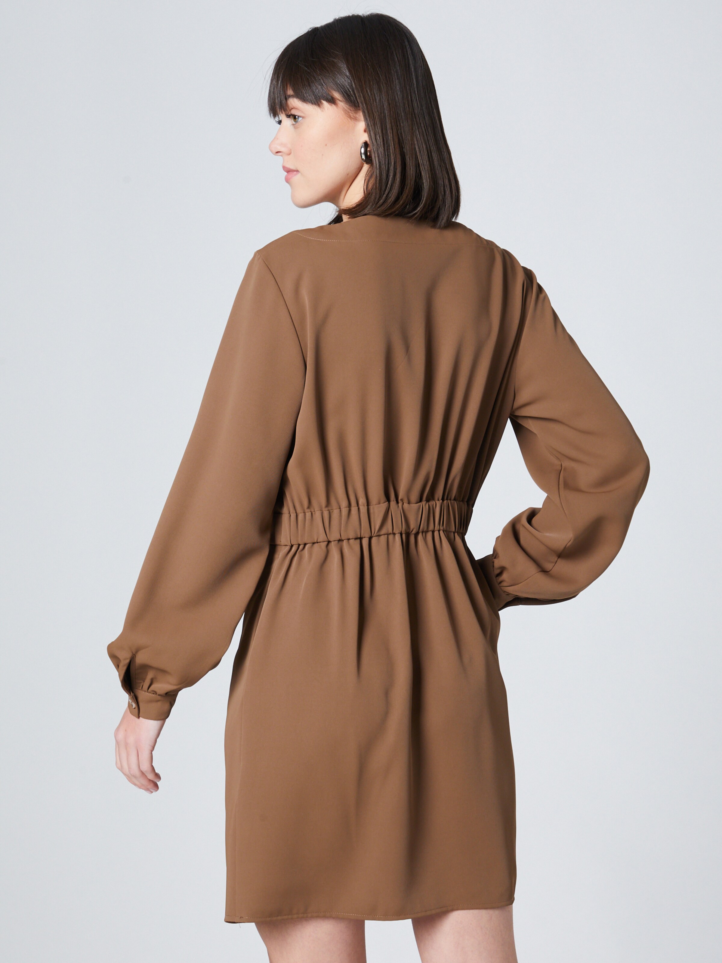 Frauen Große Größen Guido Maria Kretschmer Collection Kleid 'Simona' in Braun - OC38234 Frauen Große Größen Guido Maria Kretschmer Collection Kleid 'Simona' in Braun - OC38234