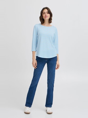 T-shirt ' FRJOSIE TEE 2 ' Fransa en bleu