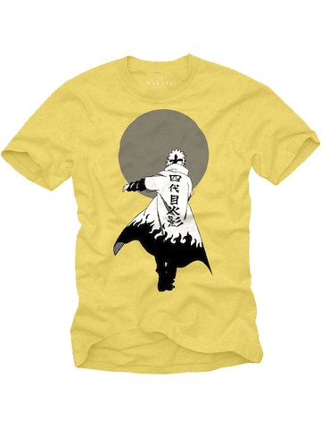 MAKAYA Shirt in Yellow: front