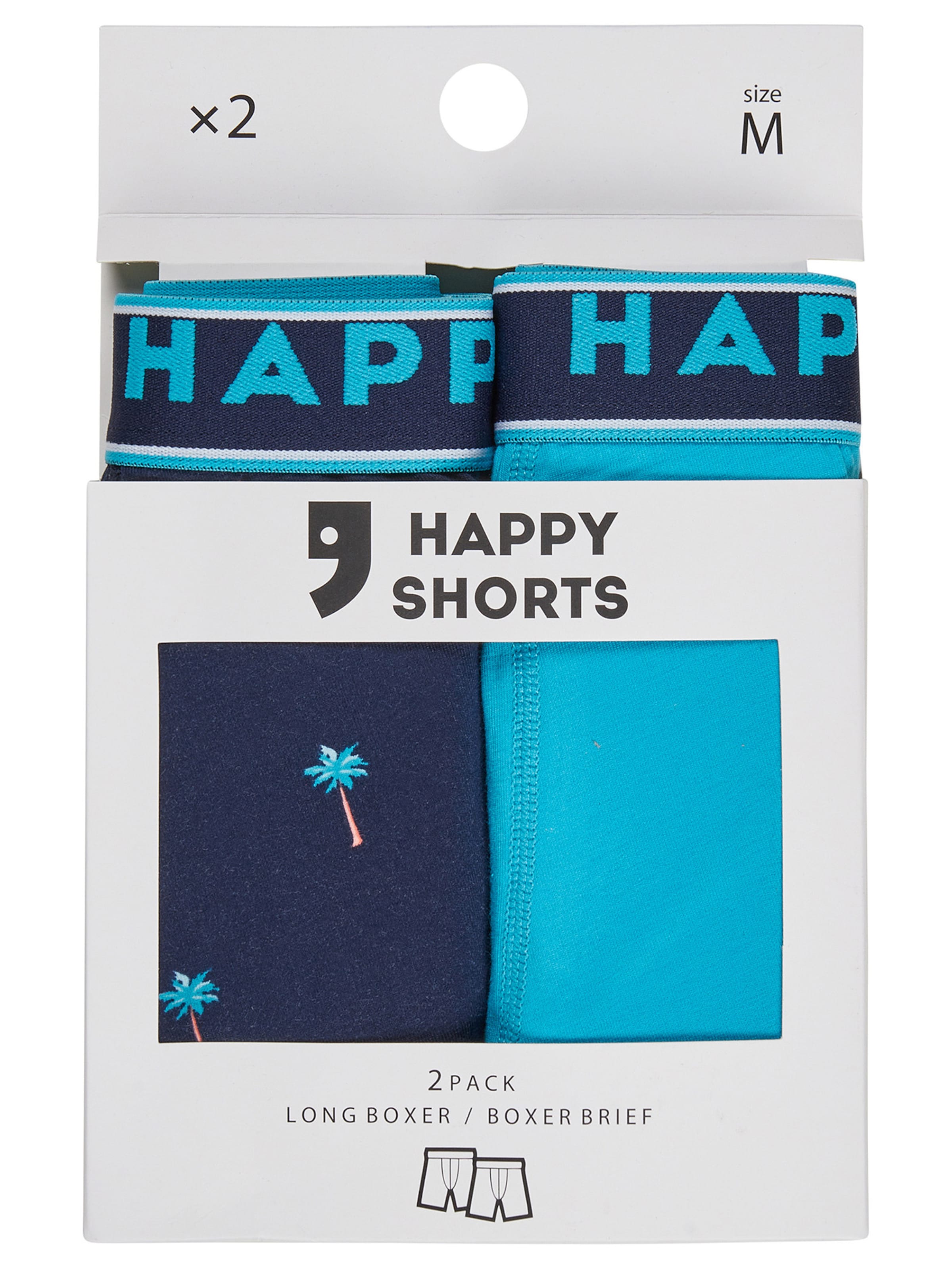 Happy Shorts - Boxers ' Motive ' em mistura de cores