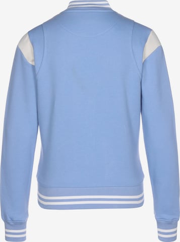 Urban Classics Zip-Up Hoodie in Blue