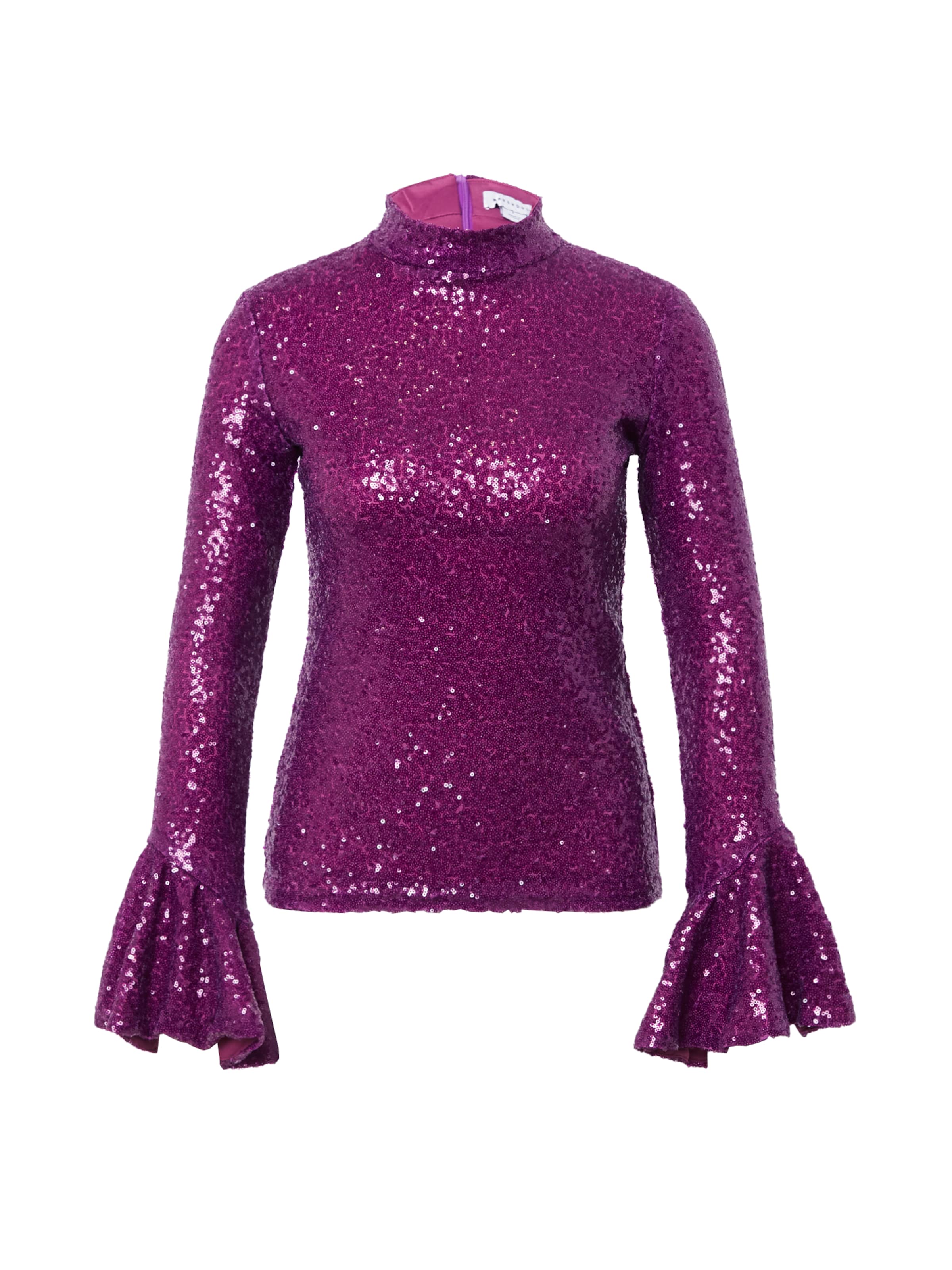 Bluză de la Warehouse pe mov: față