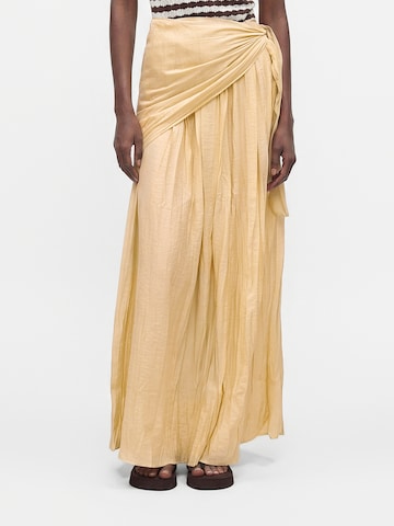 TOPSHOP Kjol 'NAYA' i gul: framsida