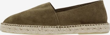 Bianco Espadrilles 'FRED' in Groen: voorkant