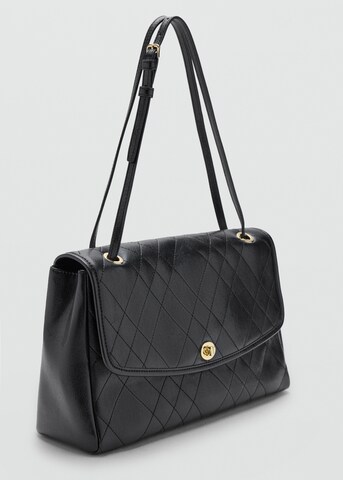 Borsa a spalla 'CHARLIE' di MANGO in nero