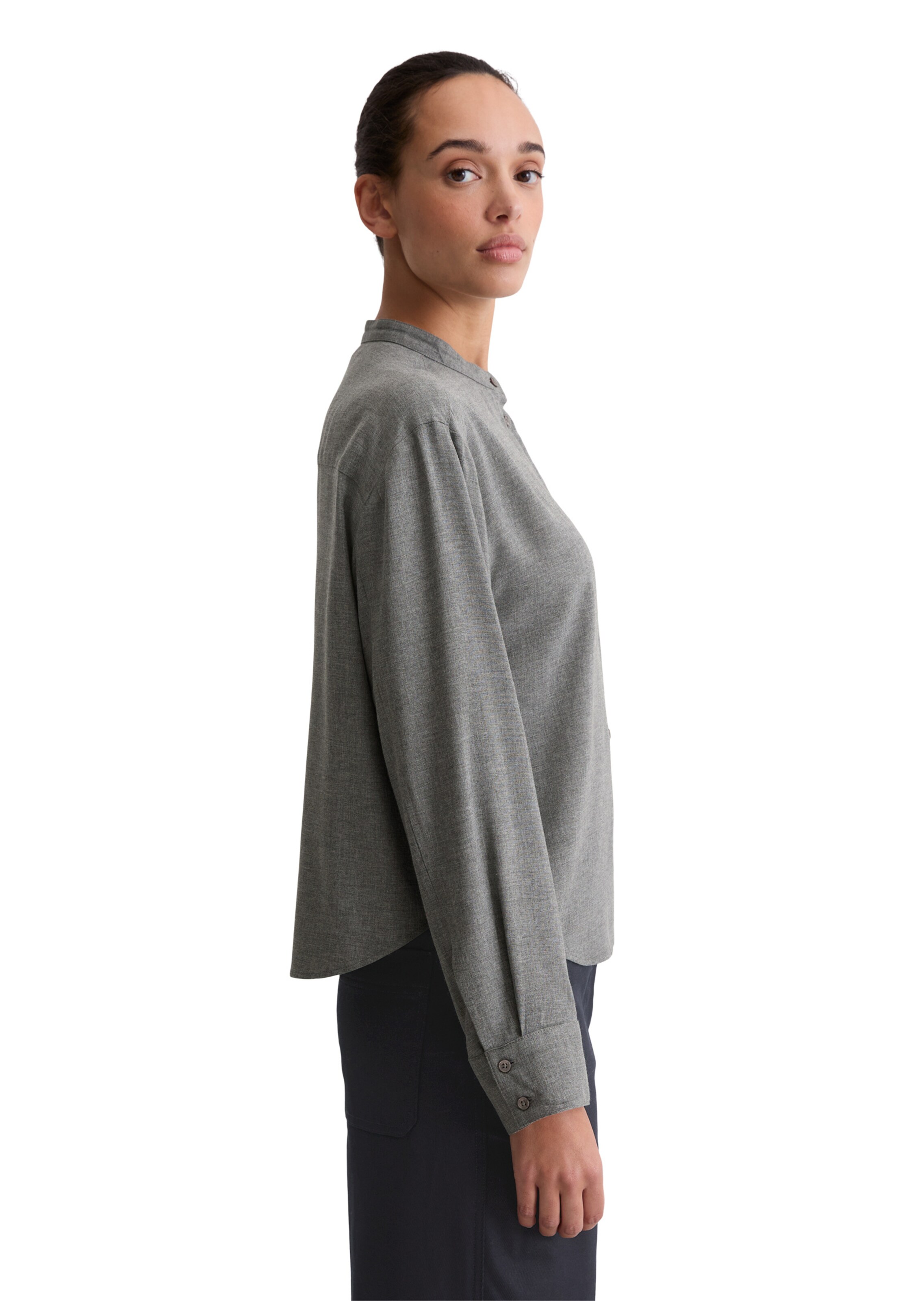 Marc O'Polo Bluse in Grau