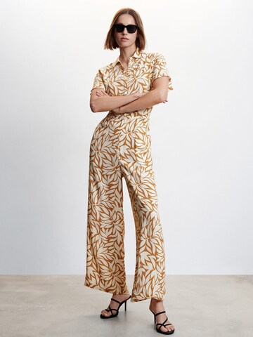 MANGO Jumpsuit 'Tulipa' i beige