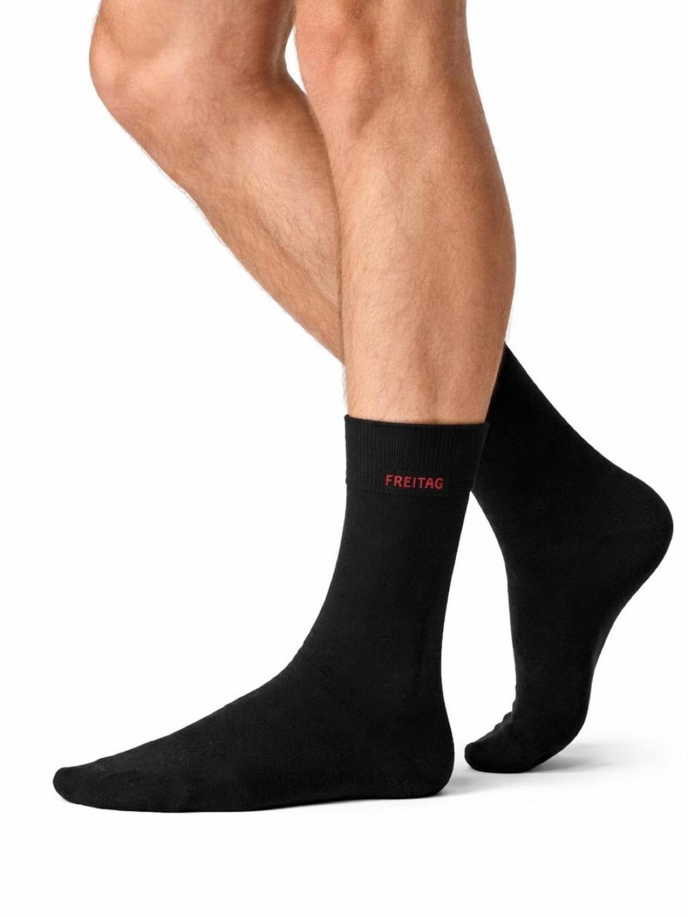 Cocain Underwear Socks 'mit Wochentagen' in Black: front