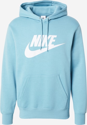Sweat-shirt 'CLUB' Nike Sportswear en vert : devant