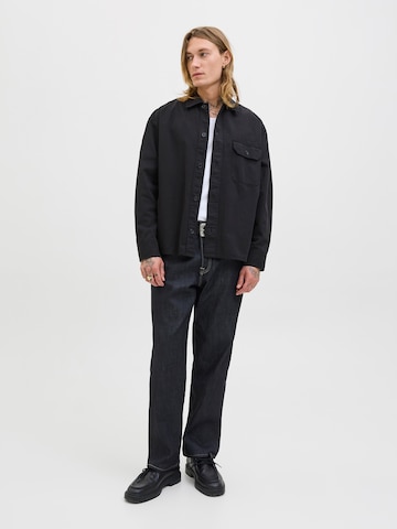 Comfort Fit Cămașă 'JJEDOVER' de la JACK & JONES pe negru