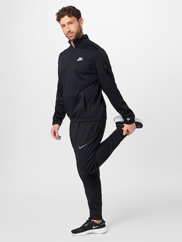 Nike Sportswear Zip-Up Hoodie in Black