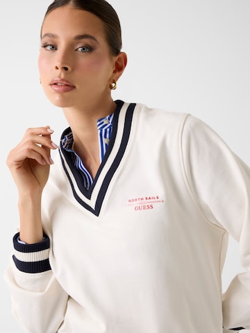 GUESS Tréning póló - bézs