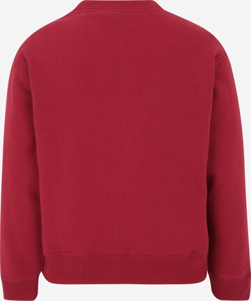 Gap Petite Sweatshirt 'HERITAGE' in Rot