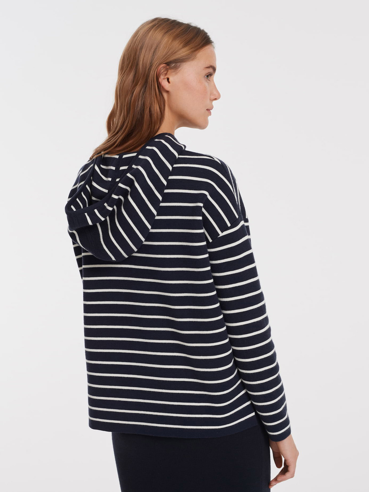 NsMQe Donna OPUS Pullover Punky in Navy 