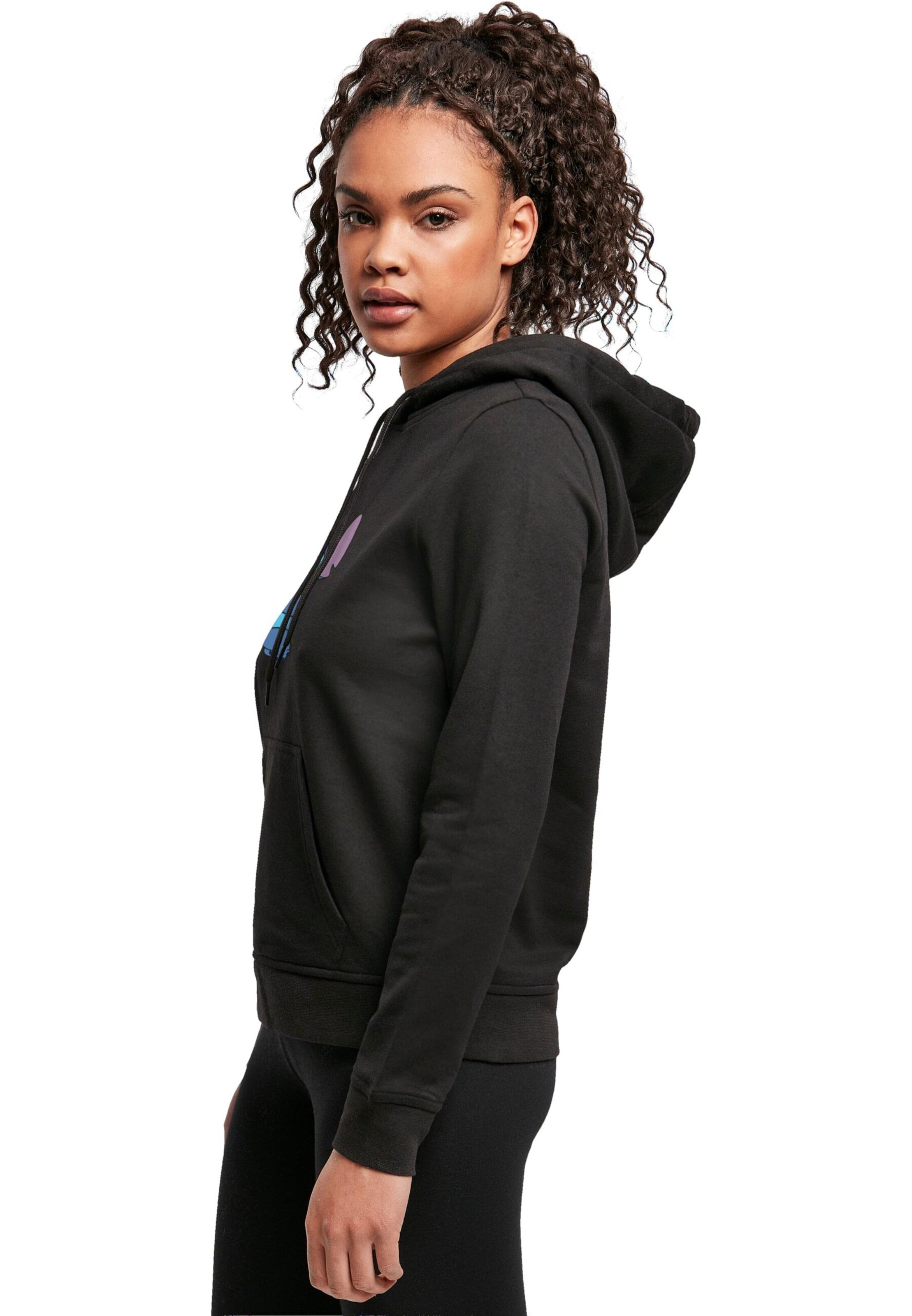 ABSOLUTE CULT Sweatshirt 'Lilo And Stitch - Posing' in Schwarz