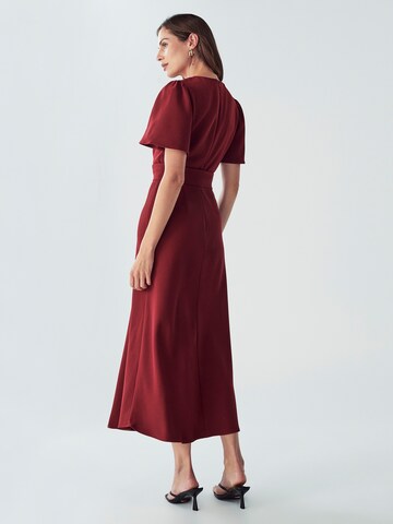 Willa Cocktail dress 'Shila' in Red: back