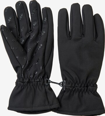 Whistler Athletic Gloves 'BASIL Softshell Multisport' in Black: front