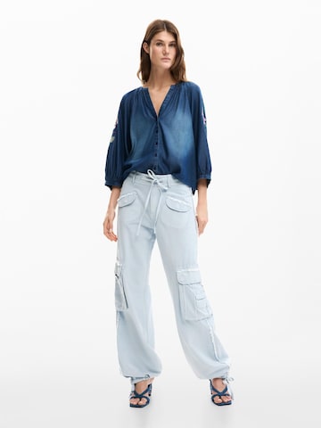 Desigual Bluse in Blau