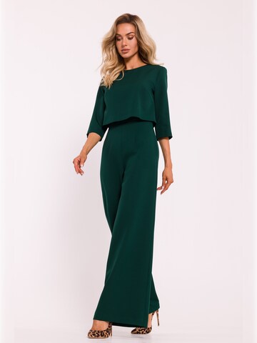made of emotion - Jumpsuit en verde