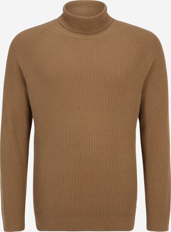 Jack & Jones Plus Pullover in Braun: predná strana