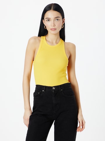 modström Top 'Igor' in Yellow: front