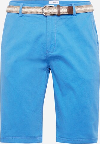 Lindbergh Normální Chino kalhoty 'Superflex' – modrá: přední strana