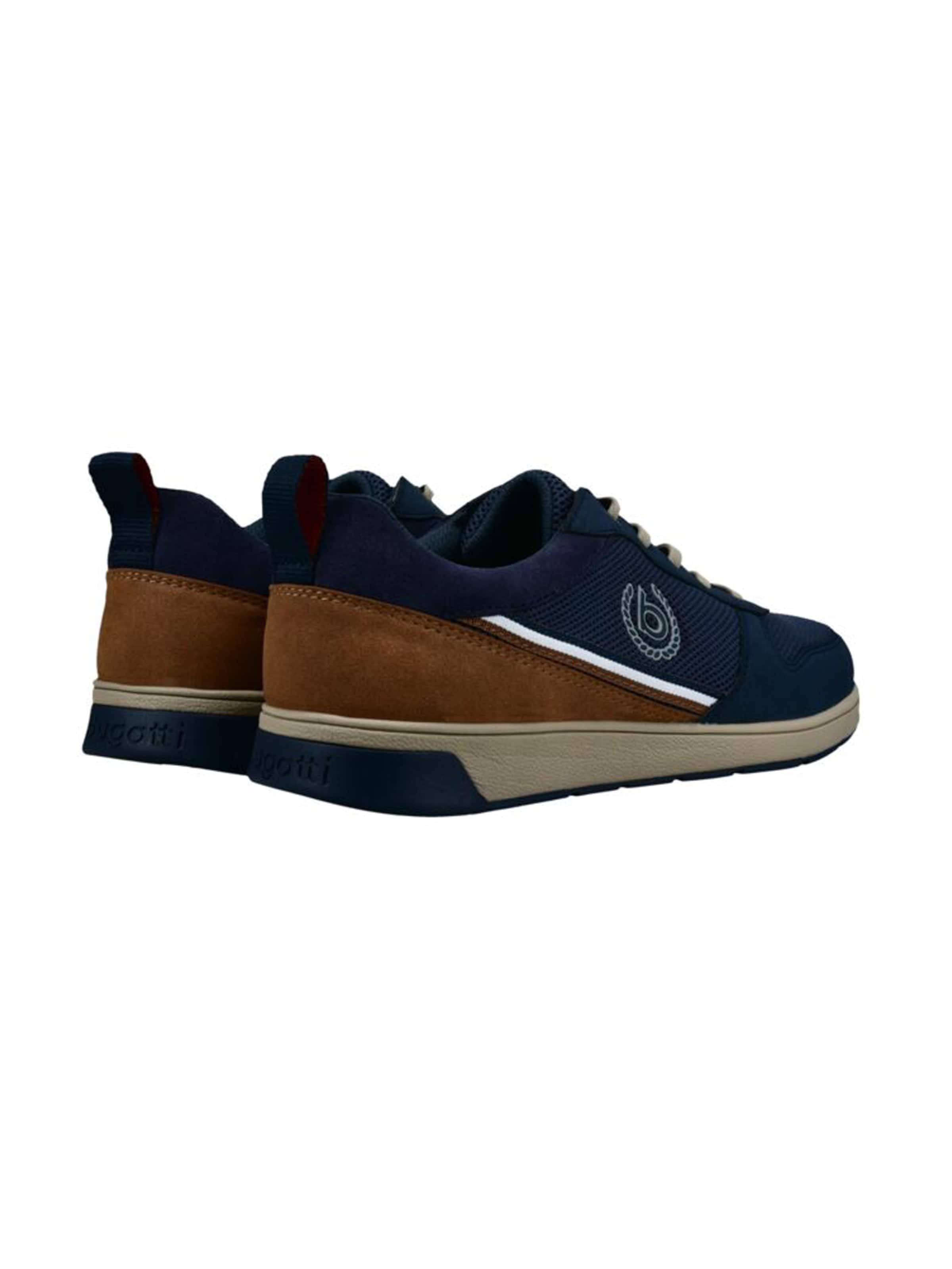 Sneaker low de la bugatti pe albastru