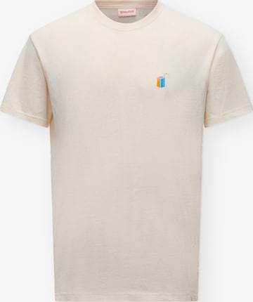 T-Shirt Revolution en blanc : devant