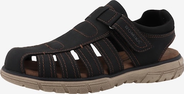 ROMIKA Sandały w kolorze czarny: przód