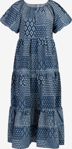 DreiMaster Vintage Šaty - Modrá: predná strana