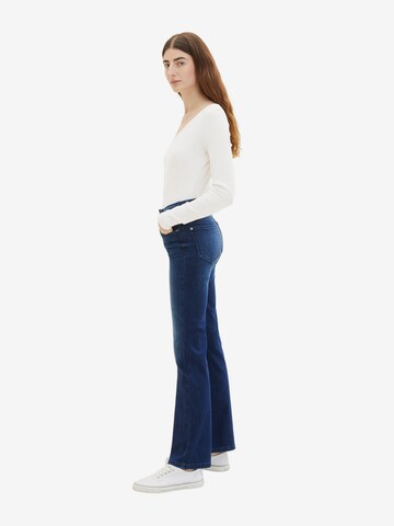 TOM TAILOR Flared Jeans 'Kate' in Blauw