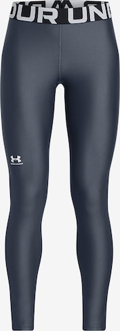 UNDER ARMOUR Workout Pants in Grey: front