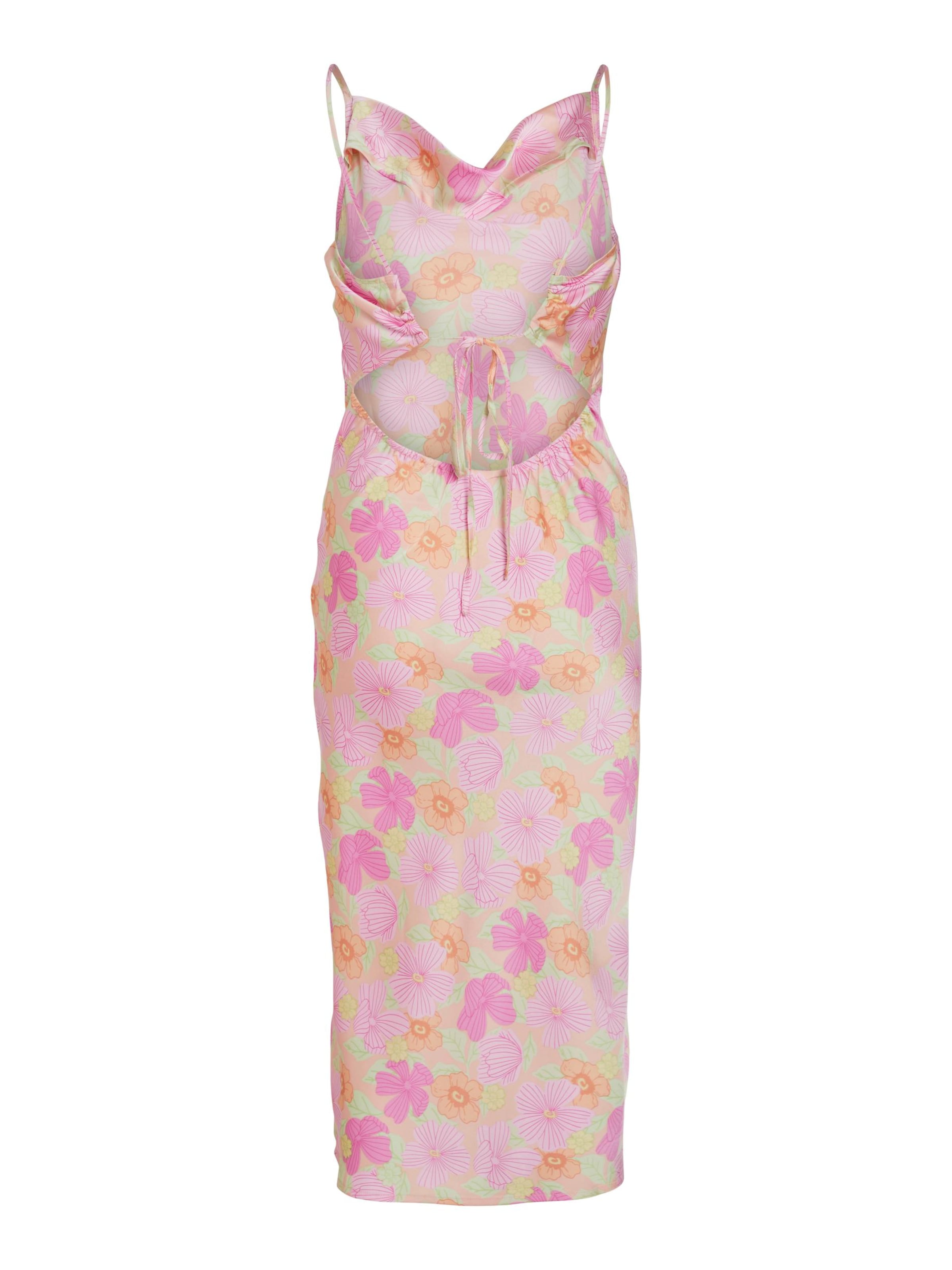 VILA Платье 'Ravenna' в Ярко-розовый