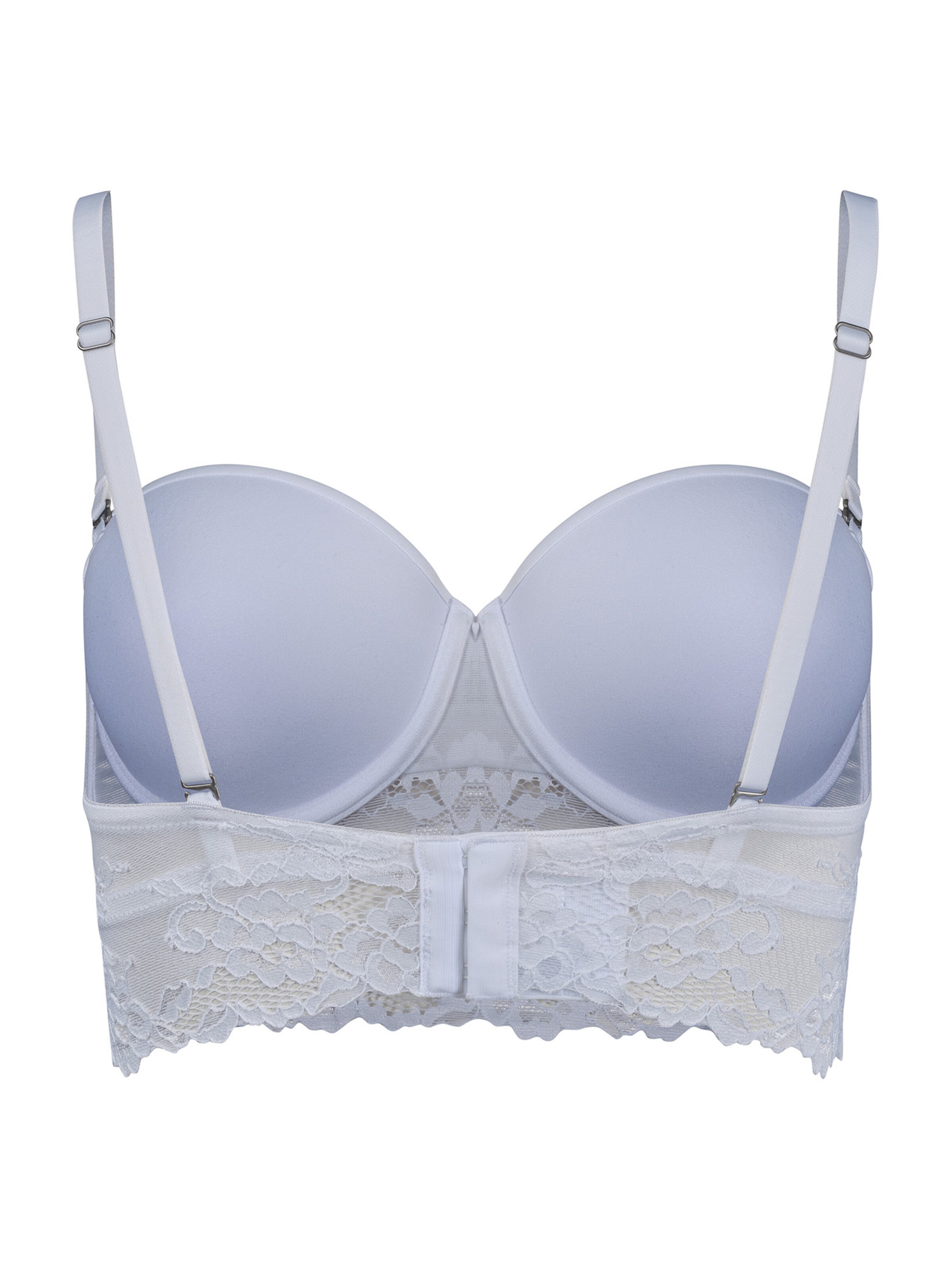 Skiny Bandeau BH i hvid