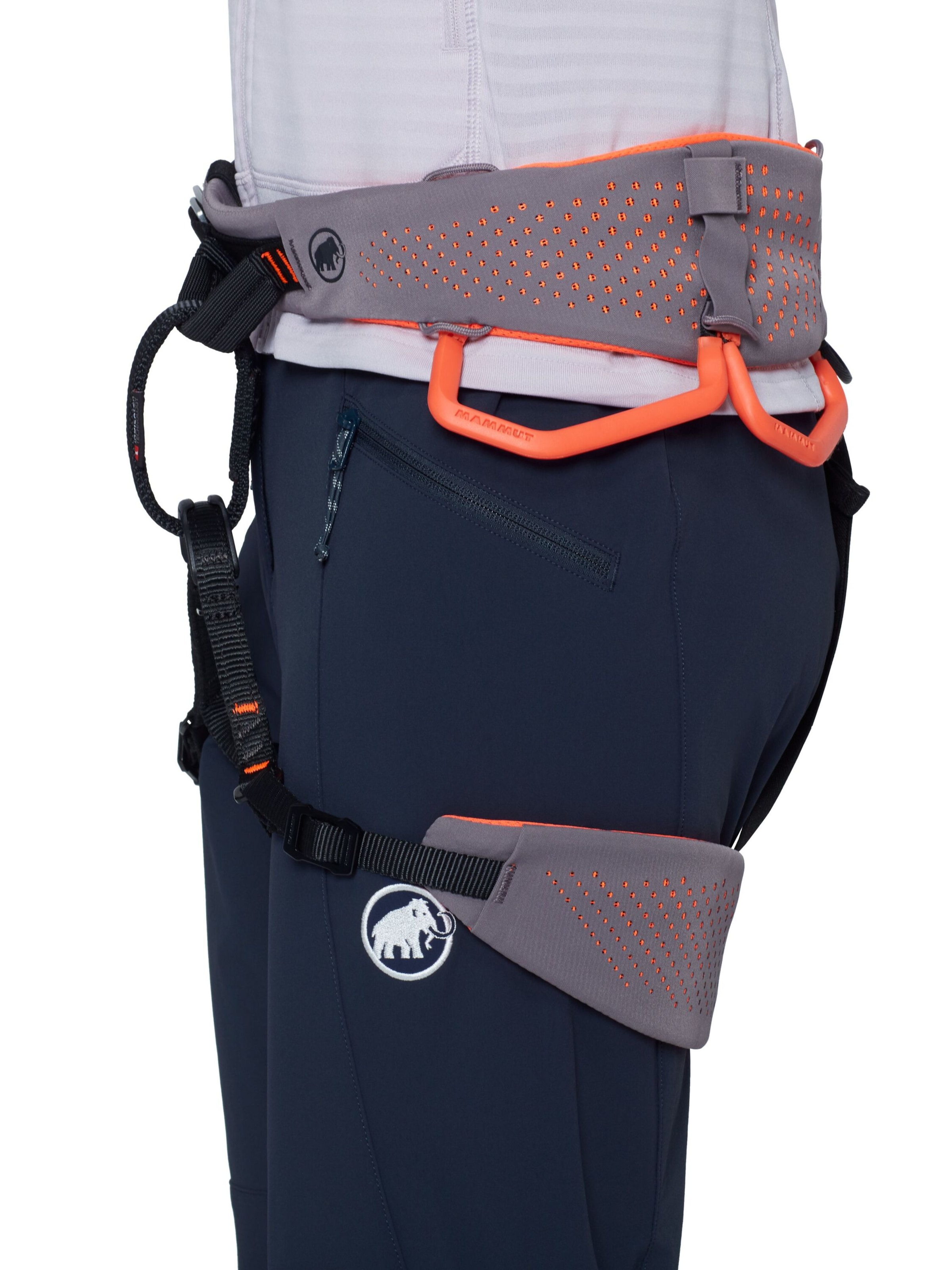 MAMMUT Regular Outdoor Pants in Blue