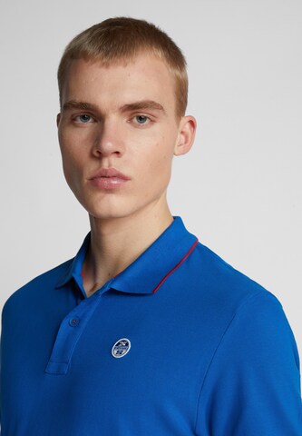 North Sails Poloshirt in Blau