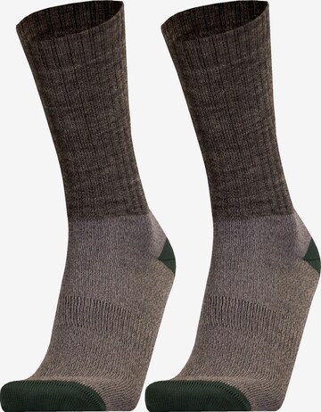 Uphill Sport Athletic Socks 'POSIO' in Grey