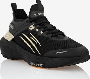 Plein Sport Sneakers in Black: front