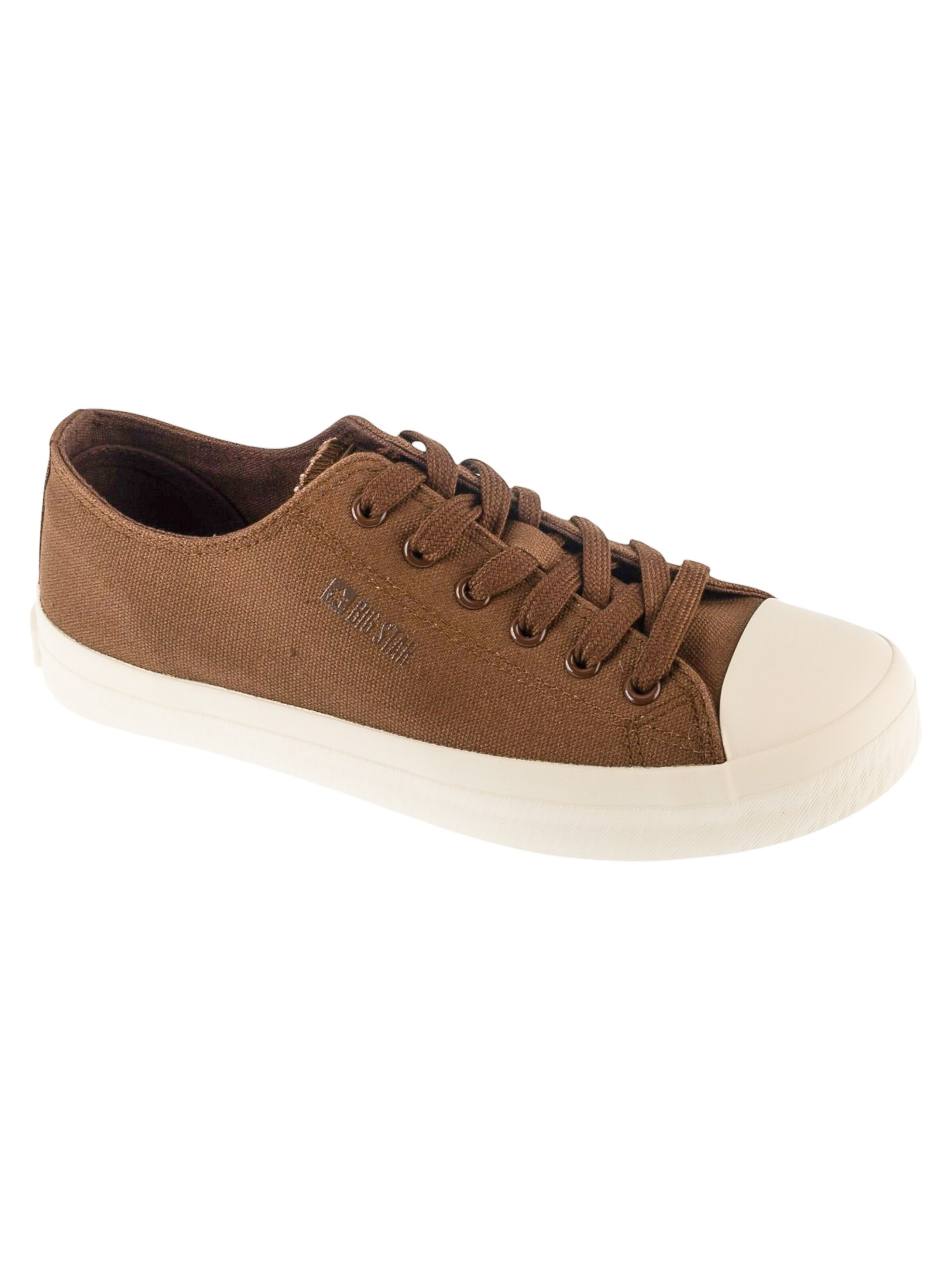 Baskets basses BIG STAR en marron : devant