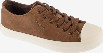 Baskets basses BIG STAR en marron : devant