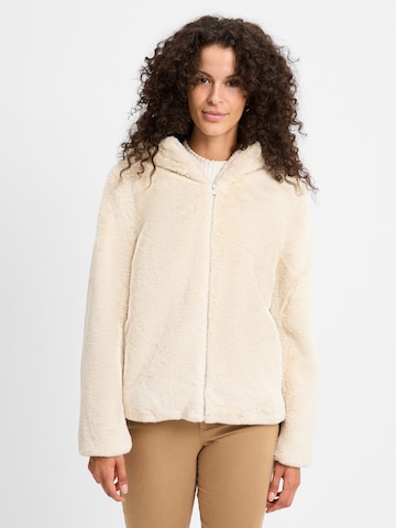 Marie Lund Between-season jacket in Beige: front