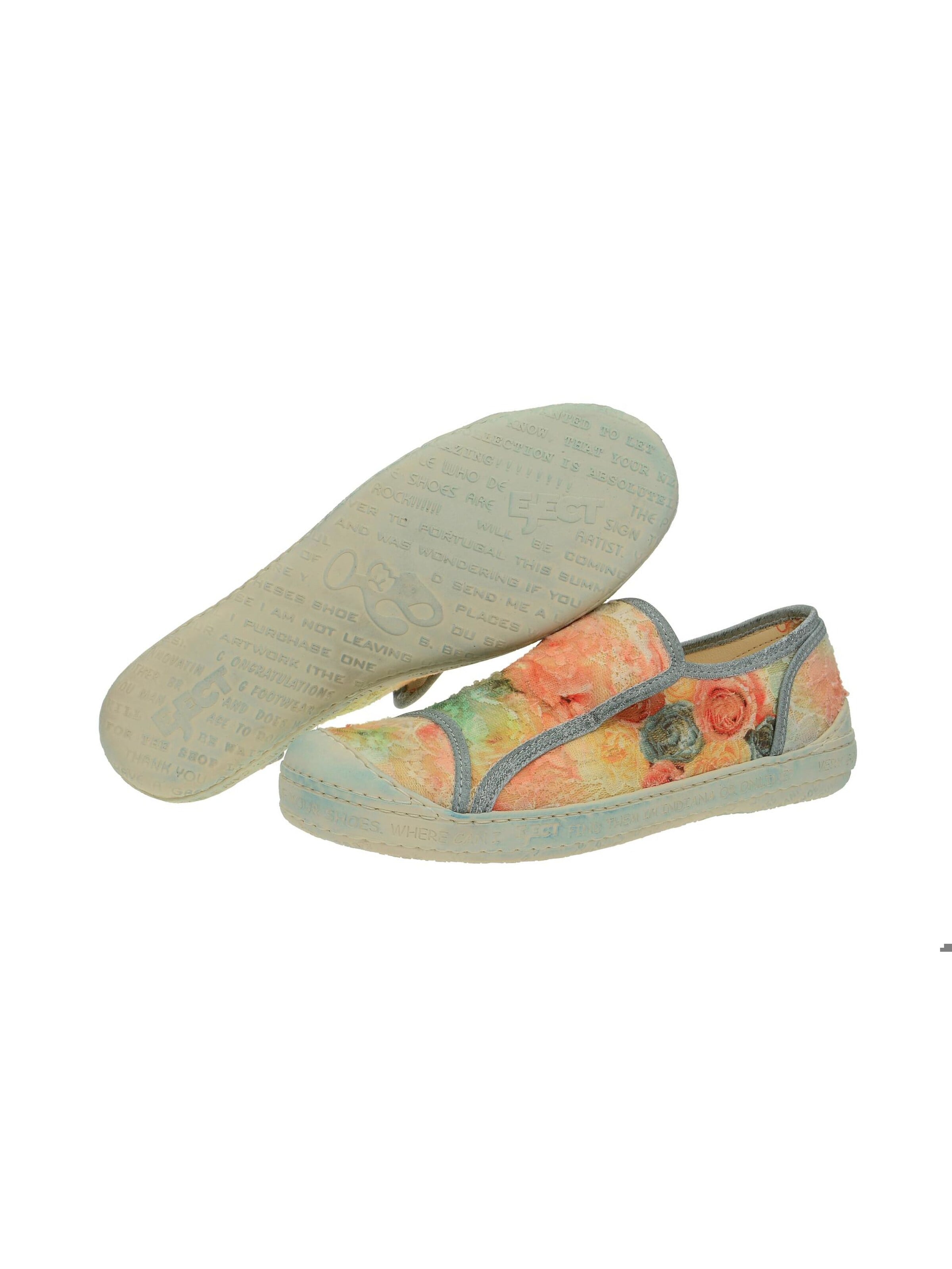 EJECT Slippers 'Eject Dass Slipper orange Blumen 16221/2' in Mixed colors