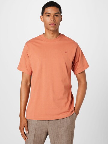 ADIDAS ORIGINALS Shirt 'Adicolor Contempo' in Brown: front