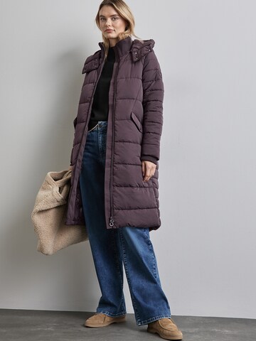STREET ONE Зимно палто в лилав