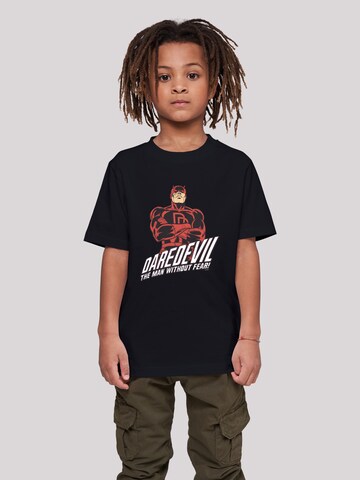 F4NT4STIC Shirt 'Marvel Daredevil' in Zwart: voorkant