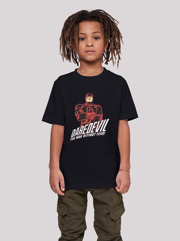 F4NT4STIC Shirt 'Marvel Daredevil' in Black: front